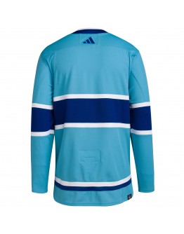 Montreal Canadiens adidas Reverse Retro 2.0 Authentic Blank Jersey - Light Blue