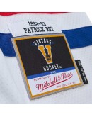 Patrick Roy Montreal Canadiens Mitchell & Ness 1992/93  Blue Line Player Jersey - White