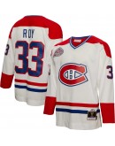 Patrick Roy Montreal Canadiens Mitchell & Ness 1992/93  Blue Line Player Jersey - White