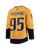 Matt Duchene Nashville Predators adidas Home Authentic Player Jersey - Gold