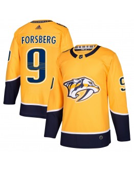 Filip Forsberg Nashville Predators adidas Authentic Player Jersey - Gold