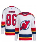 Jack Hughes New Jersey Devils adidas Reverse Retro 2.0 Authentic Player Jersey - White