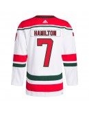 Dougie Hamilton New Jersey Devils adidas 2022/23 Heritage Primegreen Authentic Pro Jersey - White