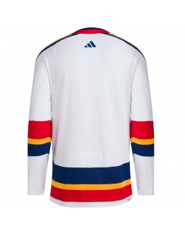 New Jersey Devils adidas Reverse Retro 2.0 Authentic Blank Jersey - White