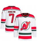 Dougie Hamilton New Jersey Devils adidas 2022/23 Heritage Primegreen Authentic Pro Jersey - White