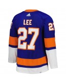 Anders Lee New York Islanders adidas Captain Patch Primegreen Authentic Pro Home Player Jersey - Royal