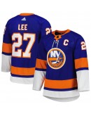 Anders Lee New York Islanders adidas Captain Patch Primegreen Authentic Pro Home Player Jersey - Royal