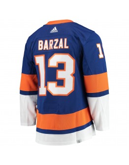 Mathew Barzal New York Islanders adidas Home Primegreen Authentic Pro Player Jersey - Royal