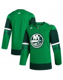  New York Islanders adidas 2023 St. Patrick's Day Primegreen Authentic Jersey - Kelly Green