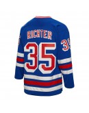 Mike Richter New York Rangers Mitchell & Ness 1993/94  Blue Line Player Jersey - Blue