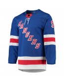 Mika Zibanejad New York Rangers adidas Home Primegreen Authentic Pro Player Jersey - Blue