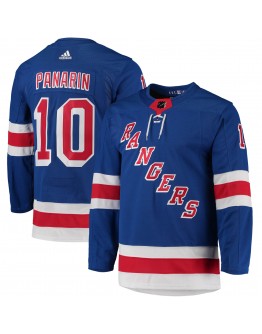 Artemi Panarin New York Rangers adidas Home Primegreen Authentic Pro Player Jersey - Blue