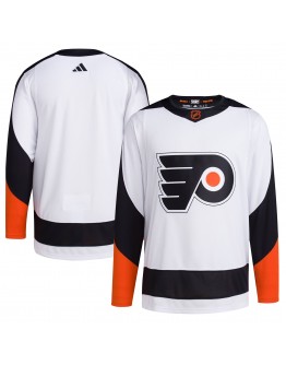 Philadelphia Flyers adidas Reverse Retro 2.0 Authentic Blank Jersey - White