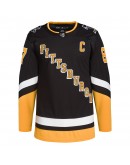 Sidney Crosby Pittsburgh Penguins adidas 2021/22 Alternate Primegreen Authentic Pro Player Jersey - Black