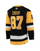 Sidney Crosby Pittsburgh Penguins adidas Home Captain Patch Primegreen Authentic Pro Player Jersey - Black