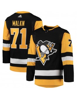 Evgeni Malkin Pittsburgh Penguins adidas Home Primegreen Authentic Pro Player Jersey - Black