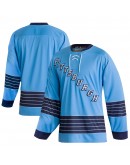 Pittsburgh Penguins adidas Team Classics Authentic Blank Jersey - Light Blue