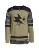 San Jose Sharks adidas Military Appreciation Team Authentic Practice Jersey - Camo