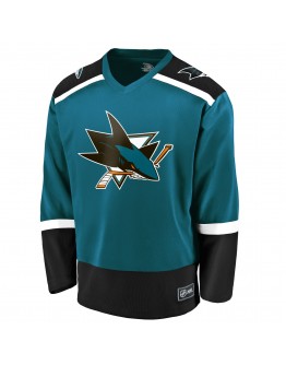 Men's Brent Burns Teal San Jose Sharks Player Jersey