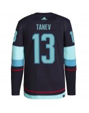 Brandon Tanev Seattle Kraken adidas Home Authentic Primegreen Player Jersey - Navy