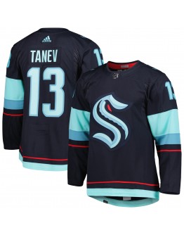 Brandon Tanev Seattle Kraken adidas Primegreen Authentic Pro Home Player Jersey - Deep Sea Blue