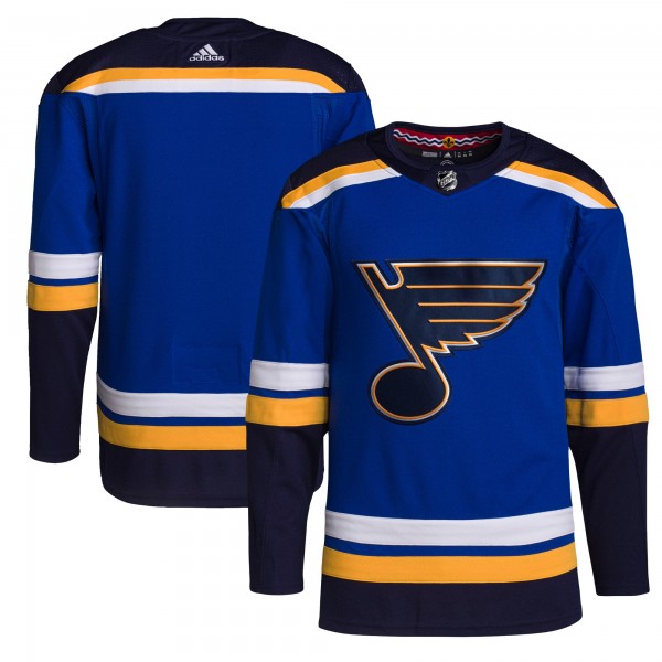 St. Louis Blues adidas Home Authentic Pro Jersey - Royal