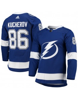 Nikita Kucherov Tampa Bay Lightning adidas Home Primegreen Authentic Pro Player Jersey - Blue