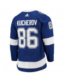 Nikita Kucherov Tampa Bay Lightning adidas Home Primegreen Authentic Pro Player Jersey - Blue