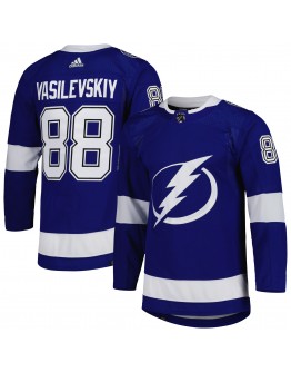 Andrei Vasilevskiy Tampa Bay Lightning adidas Home Primegreen Authentic Pro Player Jersey - Blue