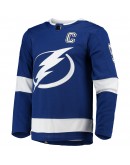 Steven Stamkos Tampa Bay Lightning adidas Home Captain Patch Primegreen Authentic Pro Player Jersey - Blue