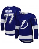 Victor Hedman Tampa Bay Lightning adidas Home Primegreen Authentic Pro Player Jersey - Blue