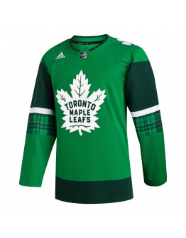  Toronto Maple Leafs adidas 2023 St. Patrick's Day Primegreen Authentic Jersey - Kelly Green