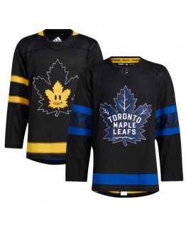 adidas Authentic Toronto Maple Leafs x drew house Alternate Blank Jersey - Black