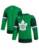  Toronto Maple Leafs adidas 2023 St. Patrick's Day Primegreen Authentic Jersey - Kelly Green