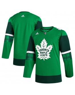  Toronto Maple Leafs adidas 2023 St. Patrick's Day Primegreen Authentic Jersey - Kelly Green