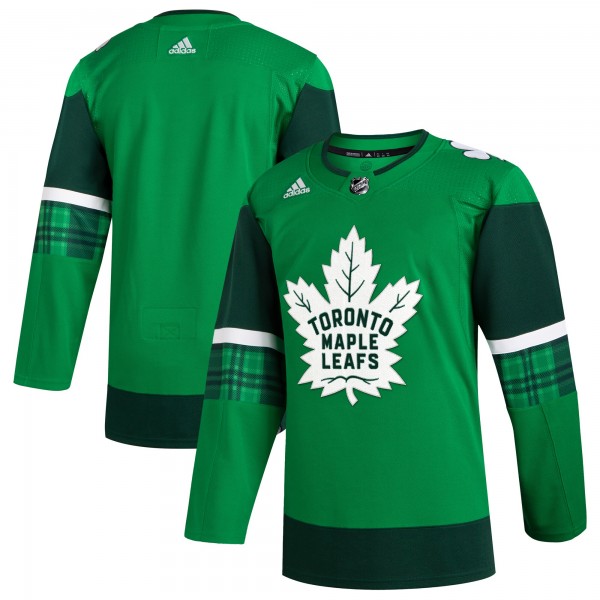  Toronto Maple Leafs adidas 2023 St. Patrick's Day Primegreen Authentic Jersey - Kelly Green