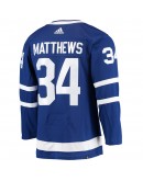 Auston Matthews Toronto Maple Leafs adidas Home Primegreen Authentic Pro Player Jersey - Blue