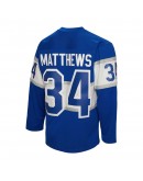 Auston Matthews Toronto Maple Leafs Mitchell & Ness 2017 Blue Line Player Jersey - Blue