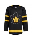 adidas Authentic Toronto Maple Leafs x drew house Alternate Blank Jersey - Black