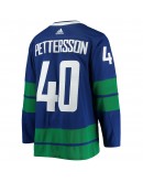 Elias Pettersson Vancouver Canucks adidas 2020/21 Authentic Alternate Player Jersey - Blue