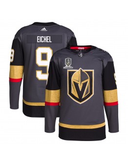 Jack Eichel Vegas Golden Knights adidas 2023 Stanley Cup Champions Authentic Alternate Player Jersey - Gray