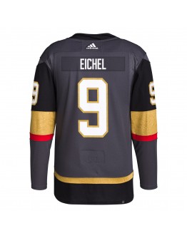 Jack Eichel Vegas Golden Knights adidas 2023 Stanley Cup Champions Authentic Alternate Player Jersey - Gray