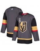  Vegas Golden Knights adidas 2023 Stanley Cup Champions Authentic Alternate Jersey - Gray