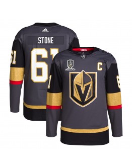 Mark Stone Vegas Golden Knights adidas 2023 Stanley Cup Champions Authentic Alternate Player Jersey - Gray