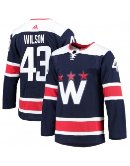 Tom Wilson Washington Capitals adidas 2020/21 Alternate Primegreen Authentic Pro Player Jersey - Navy