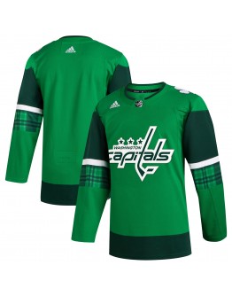  Washington Capitals adidas 2023 St. Patrick's Day Primegreen Authentic Jersey - Kelly Green