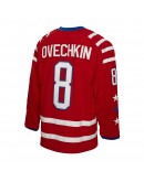 Alexander Ovechkin Washington Capitals Mitchell & Ness 2015 Captain Patch Blue Line Player Jersey - Red