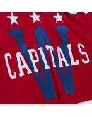 Alexander Ovechkin Washington Capitals Mitchell & Ness 2015 Captain Patch Blue Line Player Jersey - Red