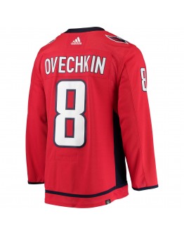 Alexander Ovechkin Washington Capitals adidas Home Captain Patch Primegreen Authentic Pro Player Jersey - Red