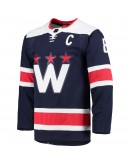 Alexander Ovechkin Washington Capitals adidas Alternate Captain Patch Primegreen Authentic Pro Player Jersey - Navy